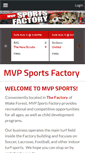 Mobile Screenshot of mvpsportsfactory.com